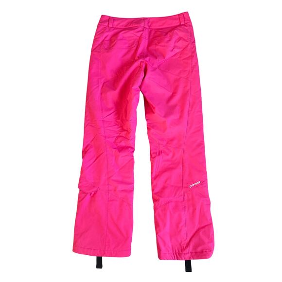 Women’s Spyder Hot Pink Winner Athletic Fit Snow Ski Pant Size 8 - Picture 2 of 8